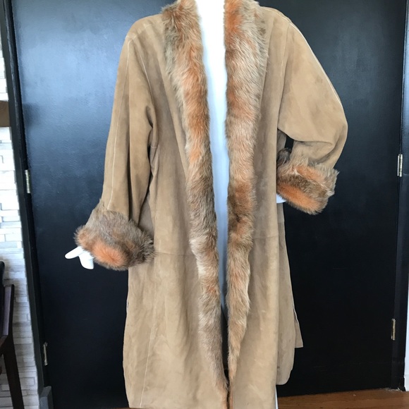 Fendi Vegan Suede Swing Coat - Picture 6 of 10